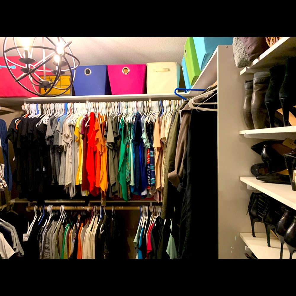 MOVING!!!!!  Closet clean out!